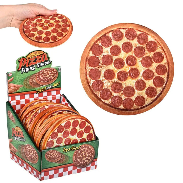 Pizza Flying Saucer Toy
