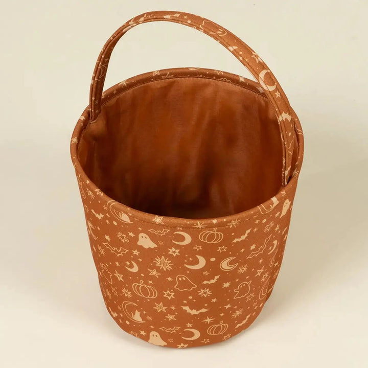 Spooky Meadow Fabric Treat Basket