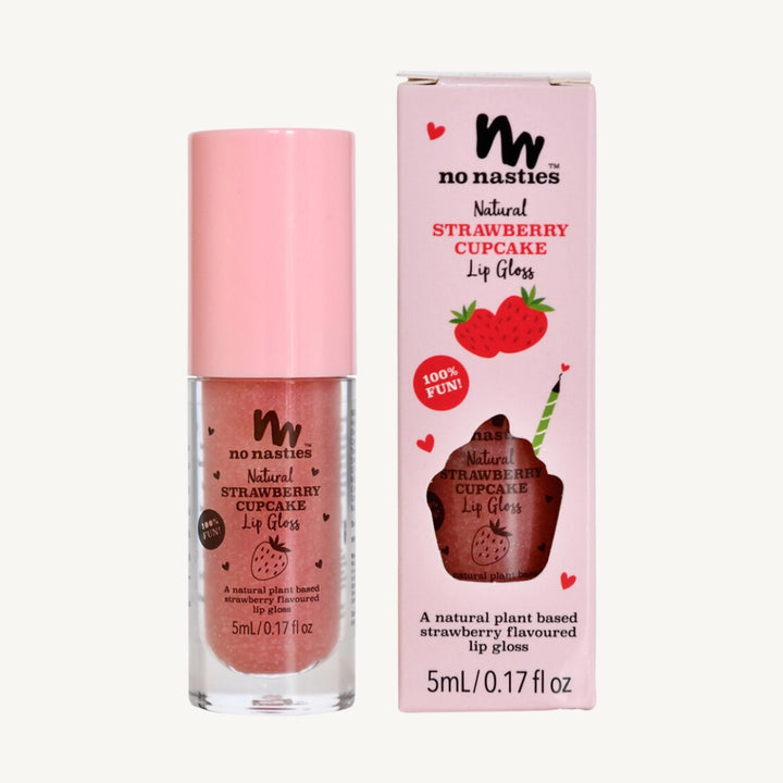 NEW Natural Kids Lip Gloss- Strawberry