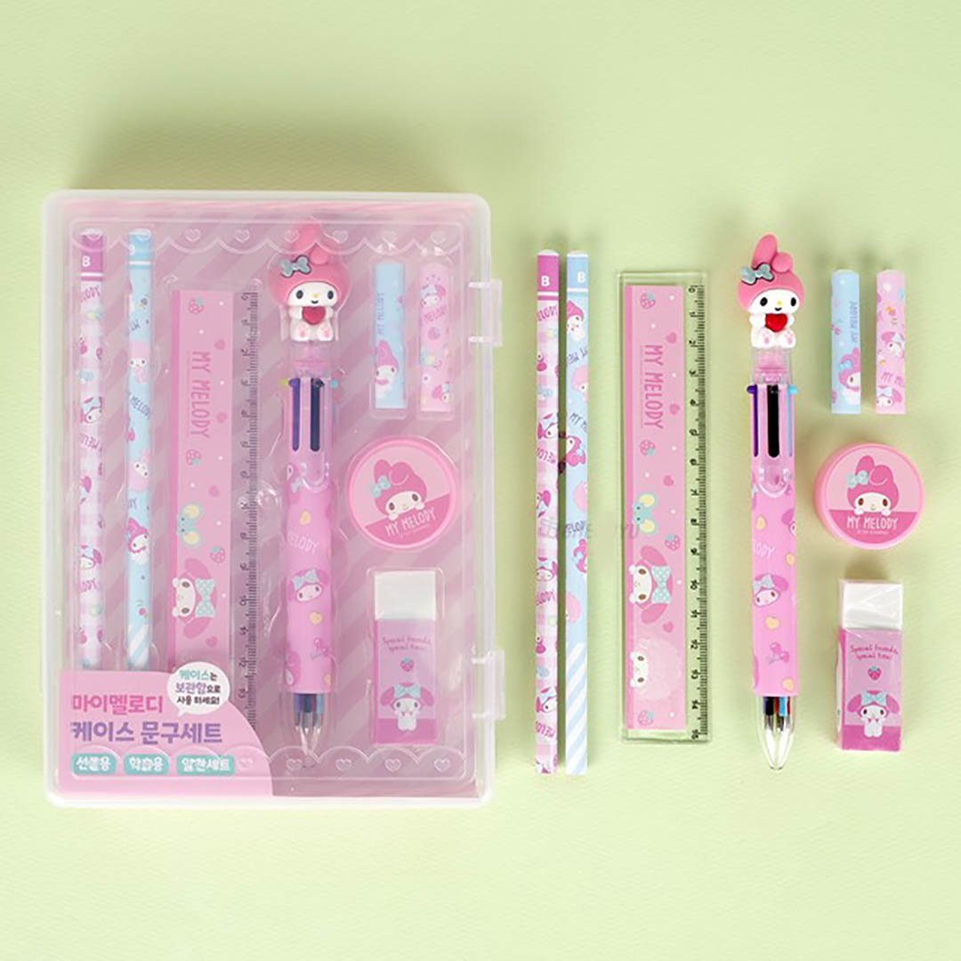 NEW Sanrio Pencil Pen School Stationery Set - My Melody