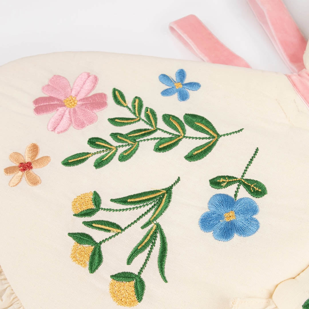 Butterfly Wings - Embroidered Floral