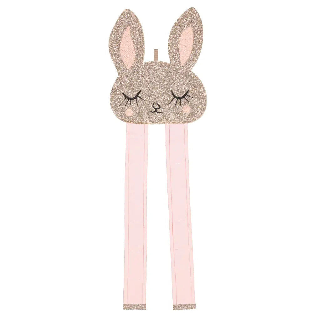 French Wall Hair Clip Holder - Sparkle Bunny