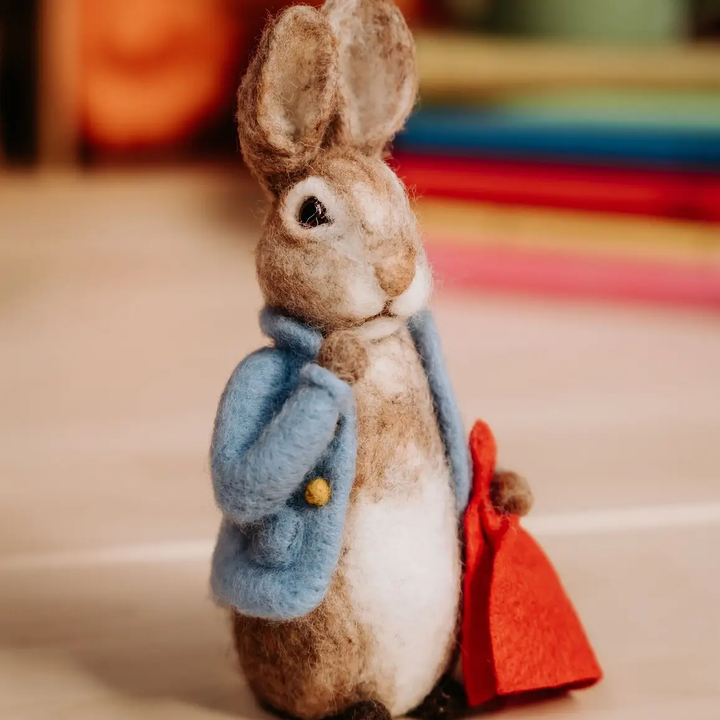 Wool Felting Kit: Beatrix Potter Peter Rabbit and His Pocket Handkerchief