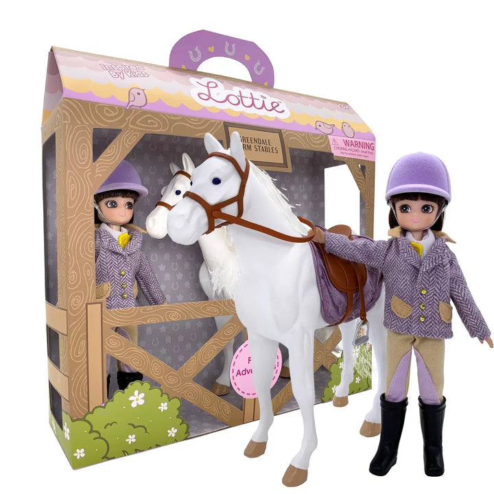 Lottie Doll- Pony Adventures Doll and Horse Set