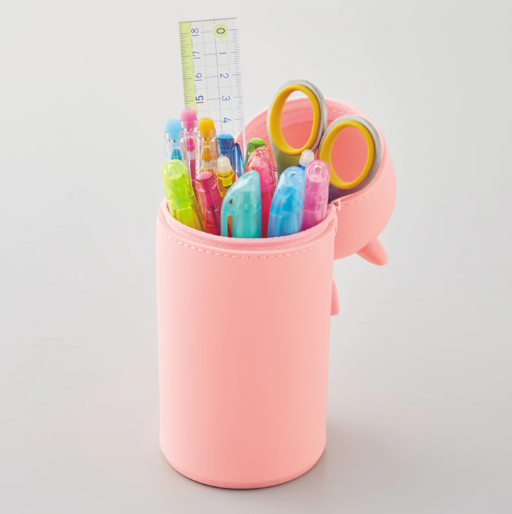 NEW Stand Up Japanese Pencil Case- Pig