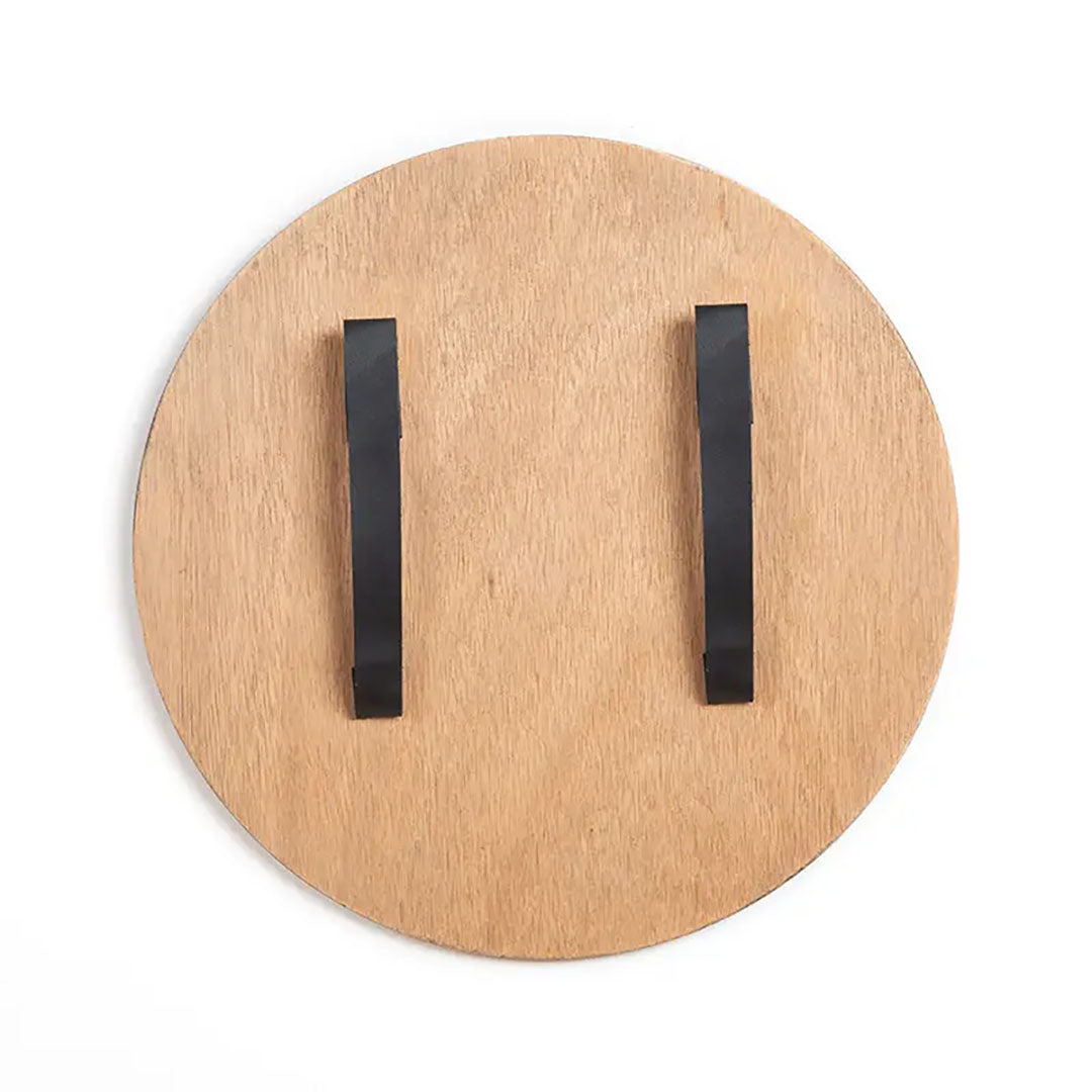 Wooden Viking Shield-Red/White