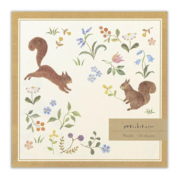 Memo Letter Pad- Squirrels