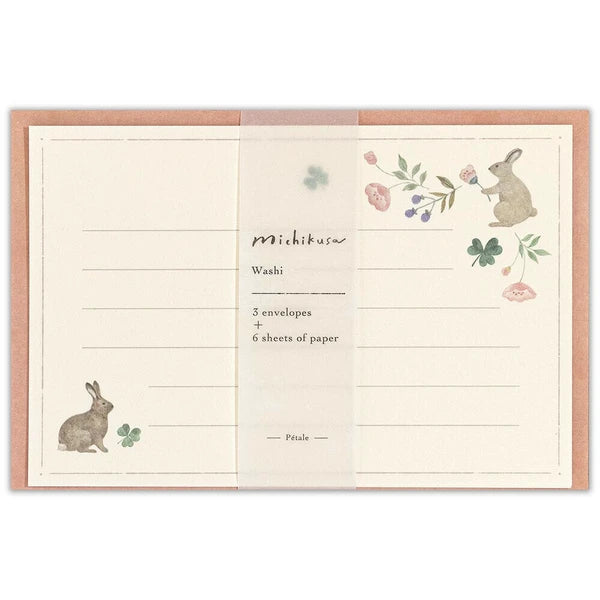 Letter Set - Petal Bunnies