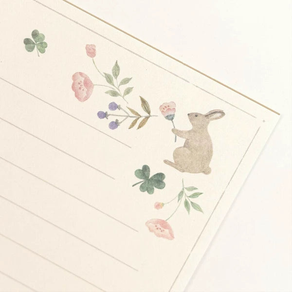 Letter Set - Petal Bunnies