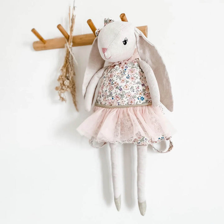 My Dolly Bunny Linen Backpack