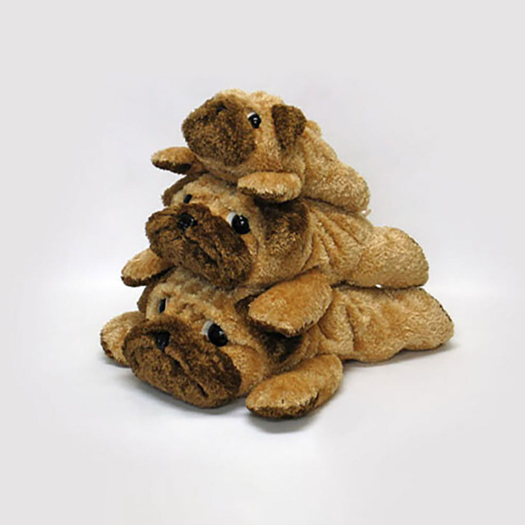 NEW Japanese Kuru Kuru Pug Plush Dog Doll - Three Sizes Available!