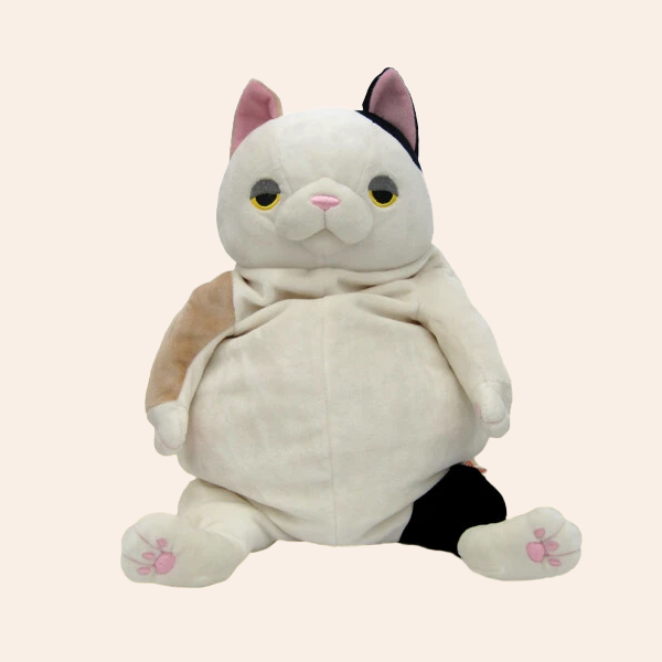 NEW Japanese Mochi Dolls- Mochi Neco Cat Two Sizes Available!
