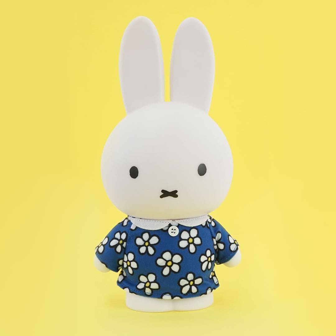 NEW Large Miffy Coin Bank Wearing Dress