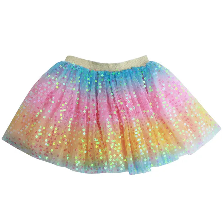 Pastel Sequin Tie Dye Tutu