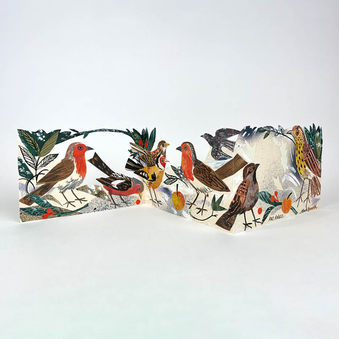 Winter Feast Collage Card