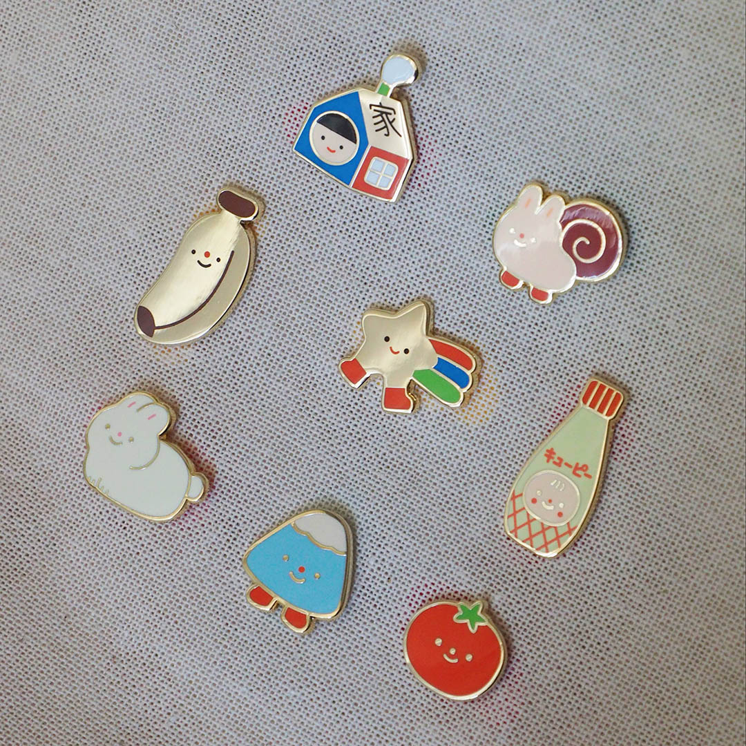 Kewpie mayo • enamel pin