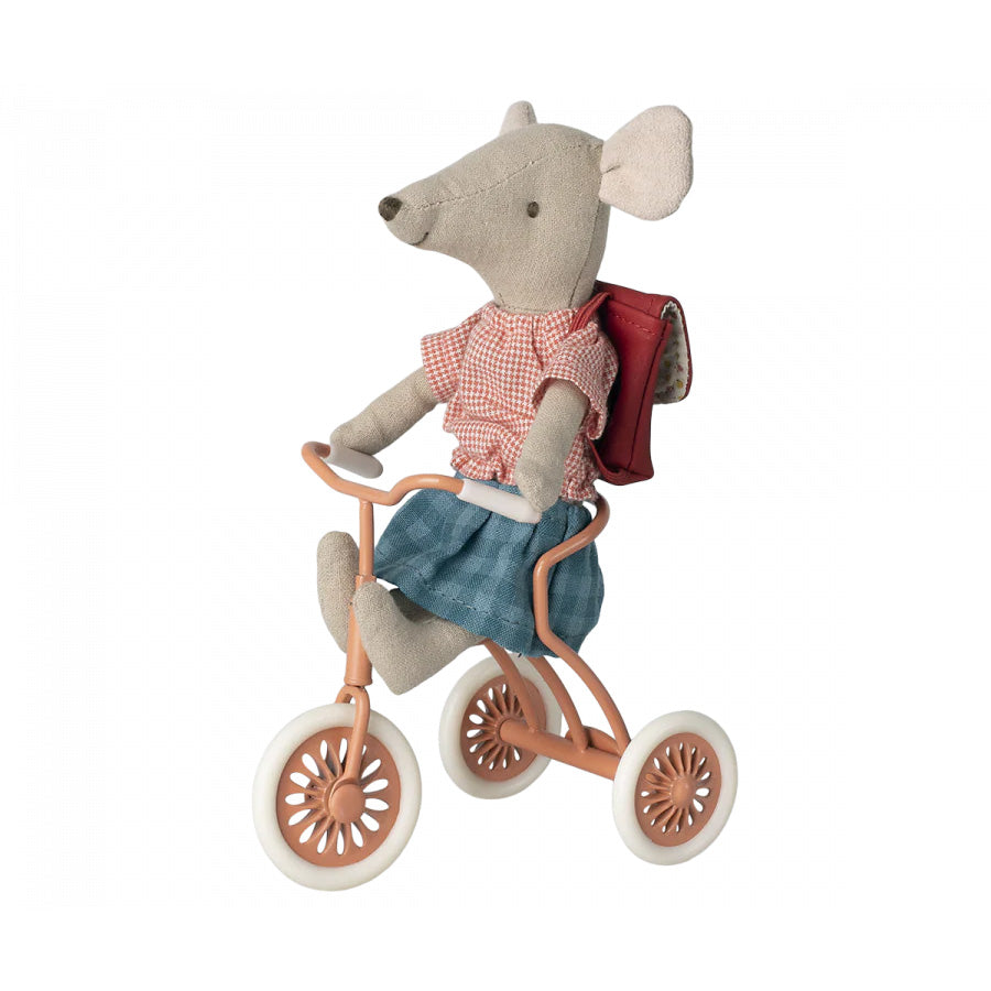 NEW Tricycle for Mouse- Coral