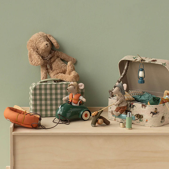 Car, Mouse - Dark green