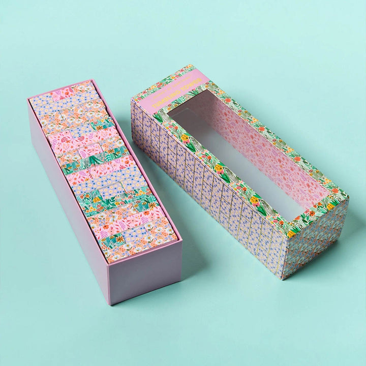 Floral Tumbling Tower Game