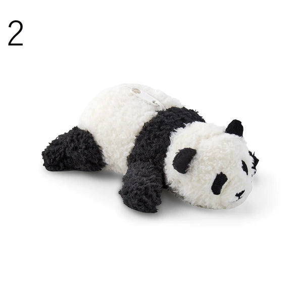 Fluffy Panda Zipper Pouch Bag- Available in 3 Styles! IN STOCK