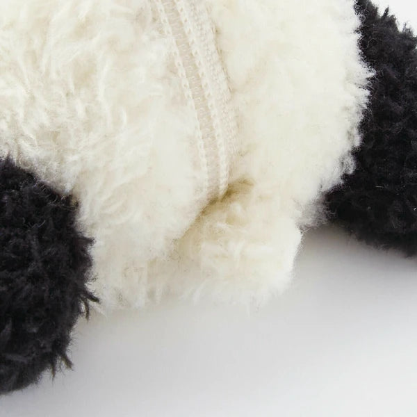 Fluffy Panda Zipper Pouch Bag- Available in 3 Styles! IN STOCK