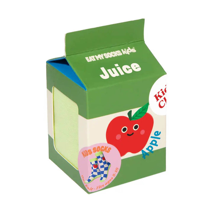 Kid's 3D Socks- Apple Juice