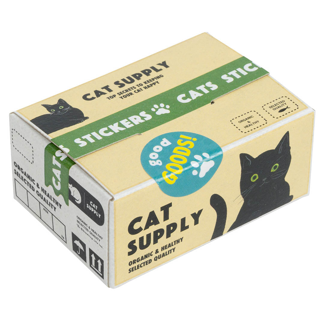 NEW Japanese 40 Pc. Sticker Set- Cats