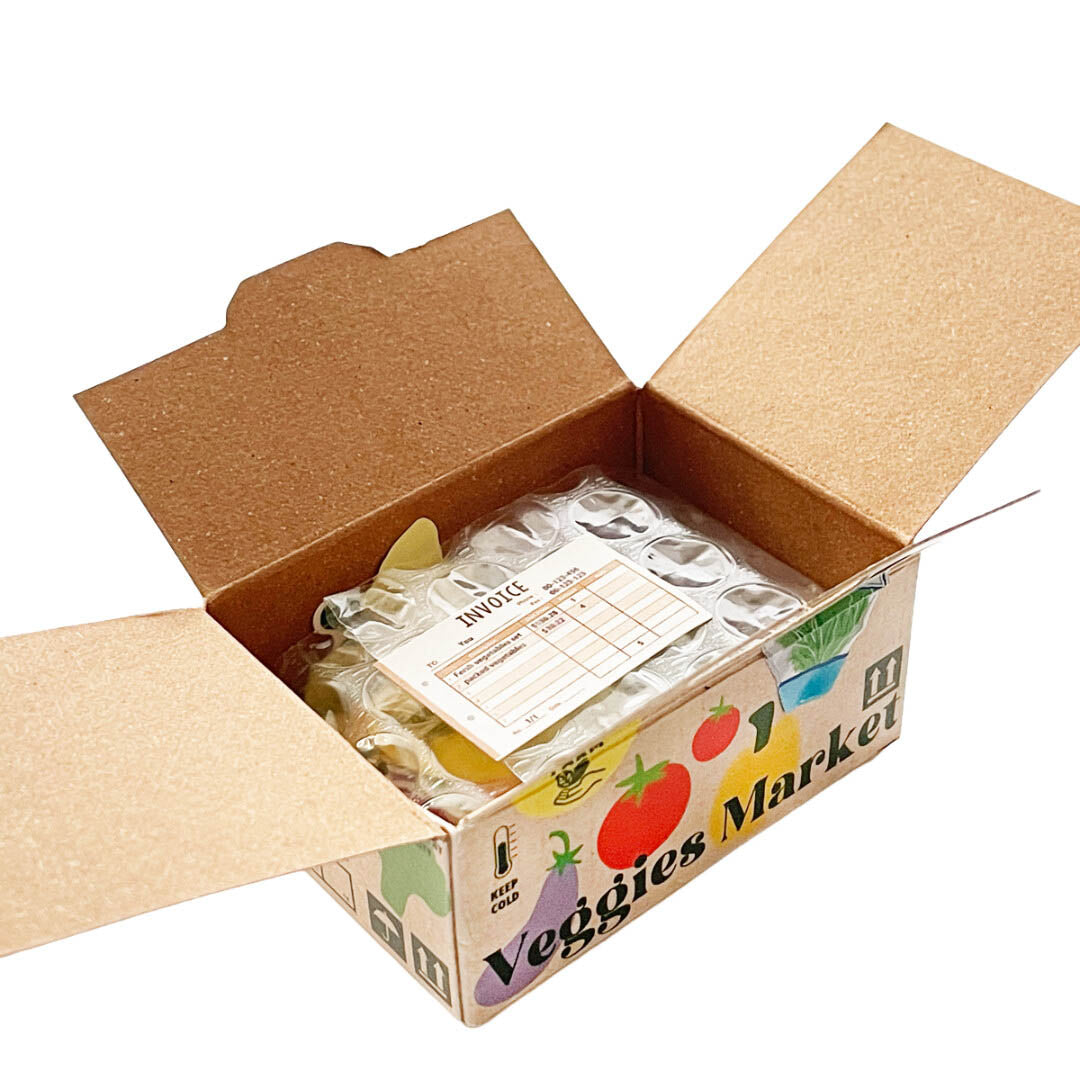 NEW Japanese 40 Pc. Sticker Set- Veggies