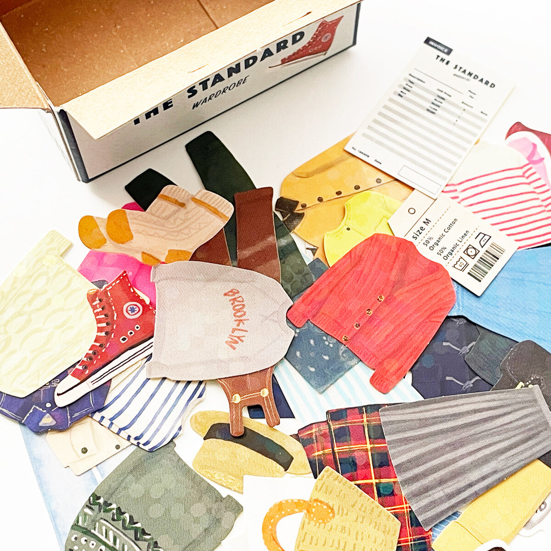NEW Japanese 40 Pc. Sticker Set- Fashion