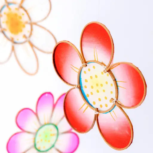 NEW Bamboo Silk Mobile- Flowers