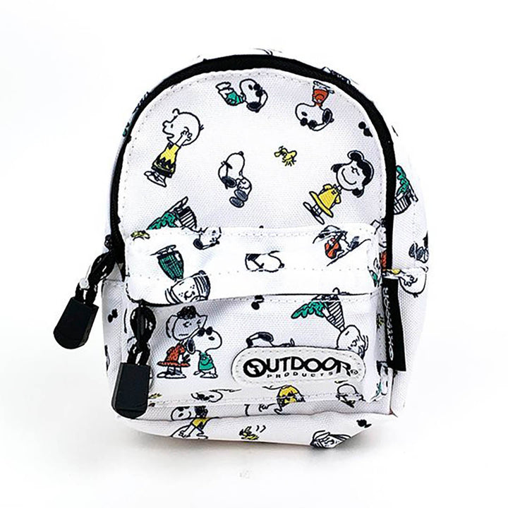 NEW Peanuts Snoopy Outdoor Products Mini Backpack Pen Case - Friends
