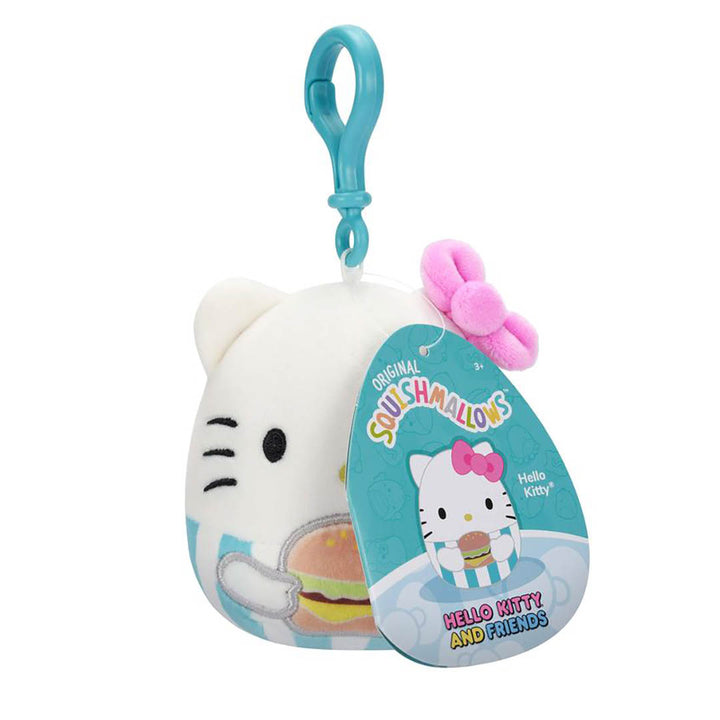 Squishmallows Hello Kitty Food Truck Clips