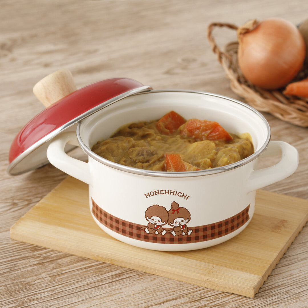 Monchhichi Fuji-horo Enamel Pot