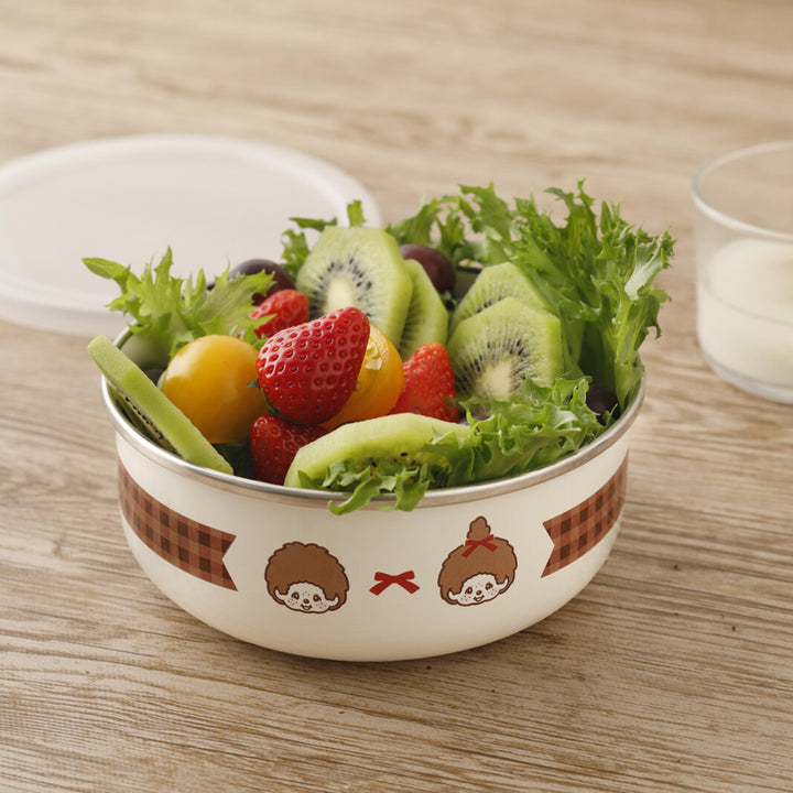 Monchhichi Fuji-horo Enamel Storage Container