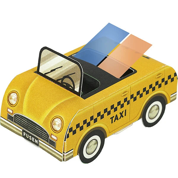 Japanese Sticky Notes Car- Taxi