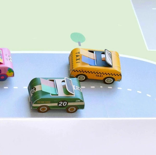 Japanese Sticky Notes Car- Taxi