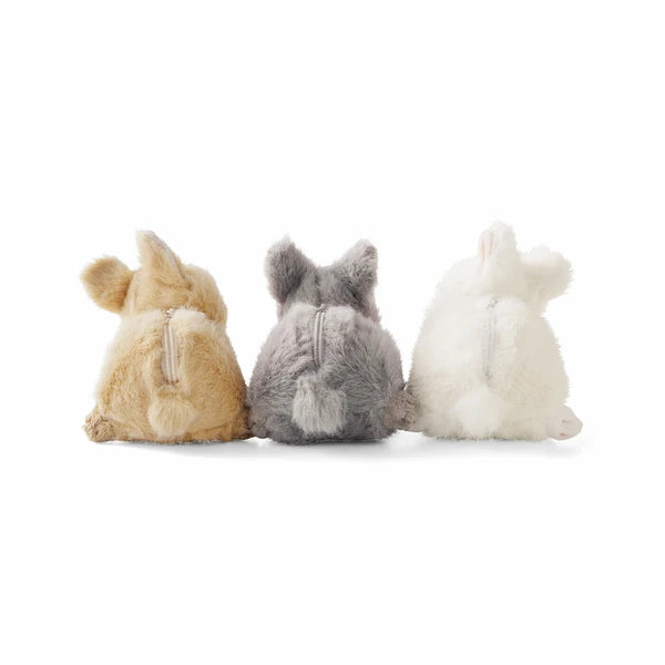 Holland Dwarf Rabbit Zipper Pouch Bag- Available in 3 Colors! IN STOCK