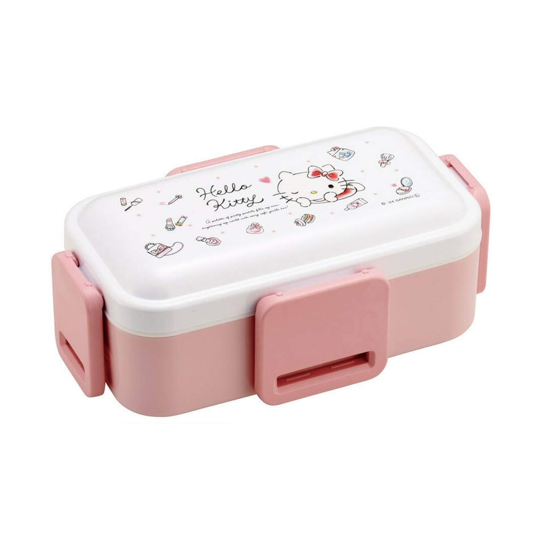Sanrio Double Layer Lunch Bento Box - Hello Kitty