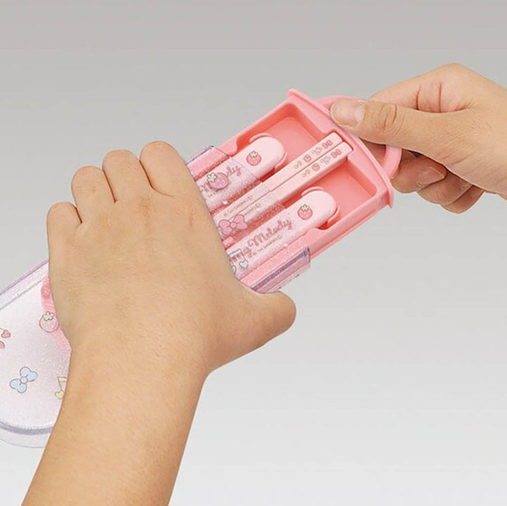 Sanrio Lunch Box Cutlery Set- My Melody