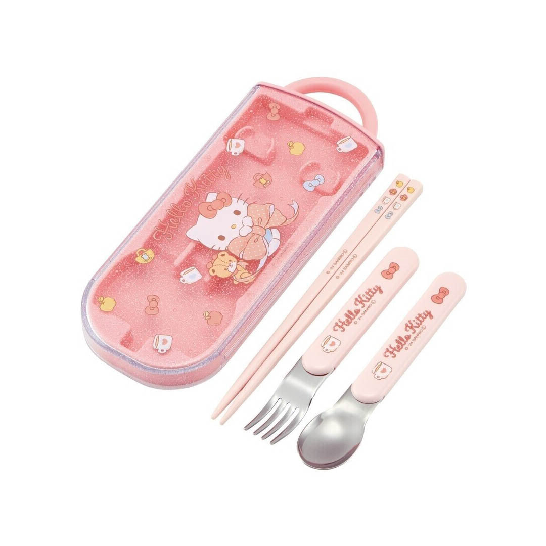 Sanrio Lunch Box Cutlery Set- Hello Kitty