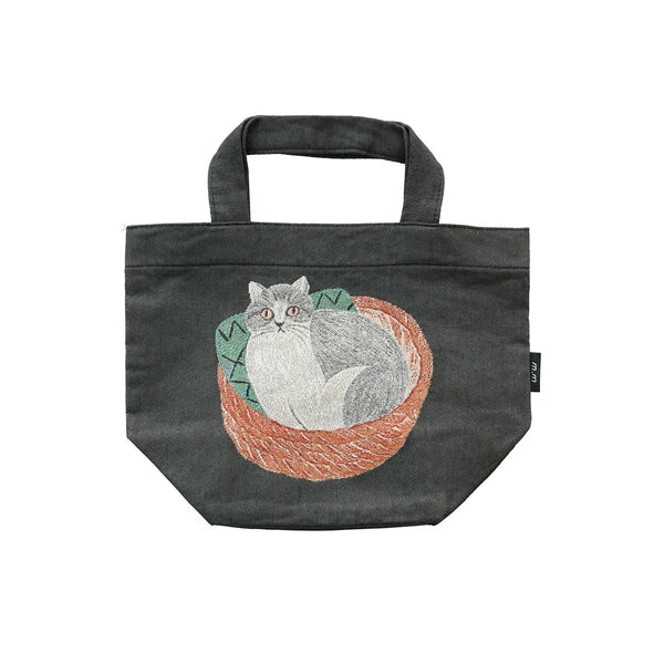 Matsuo Miyuki Cats Lunch Bag Tote