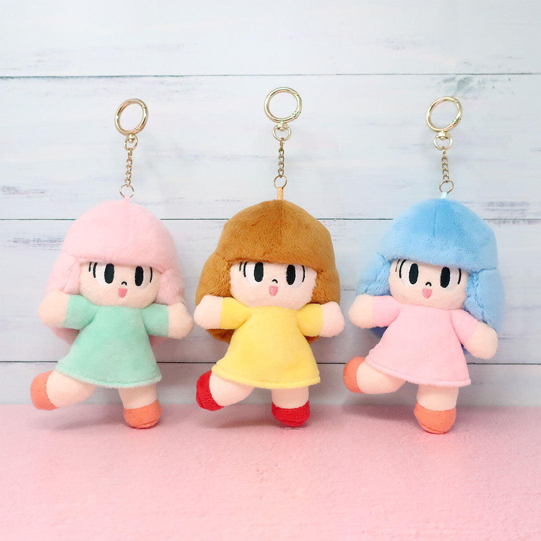 Mamuan Mascot Keychain - Brown/Yellow