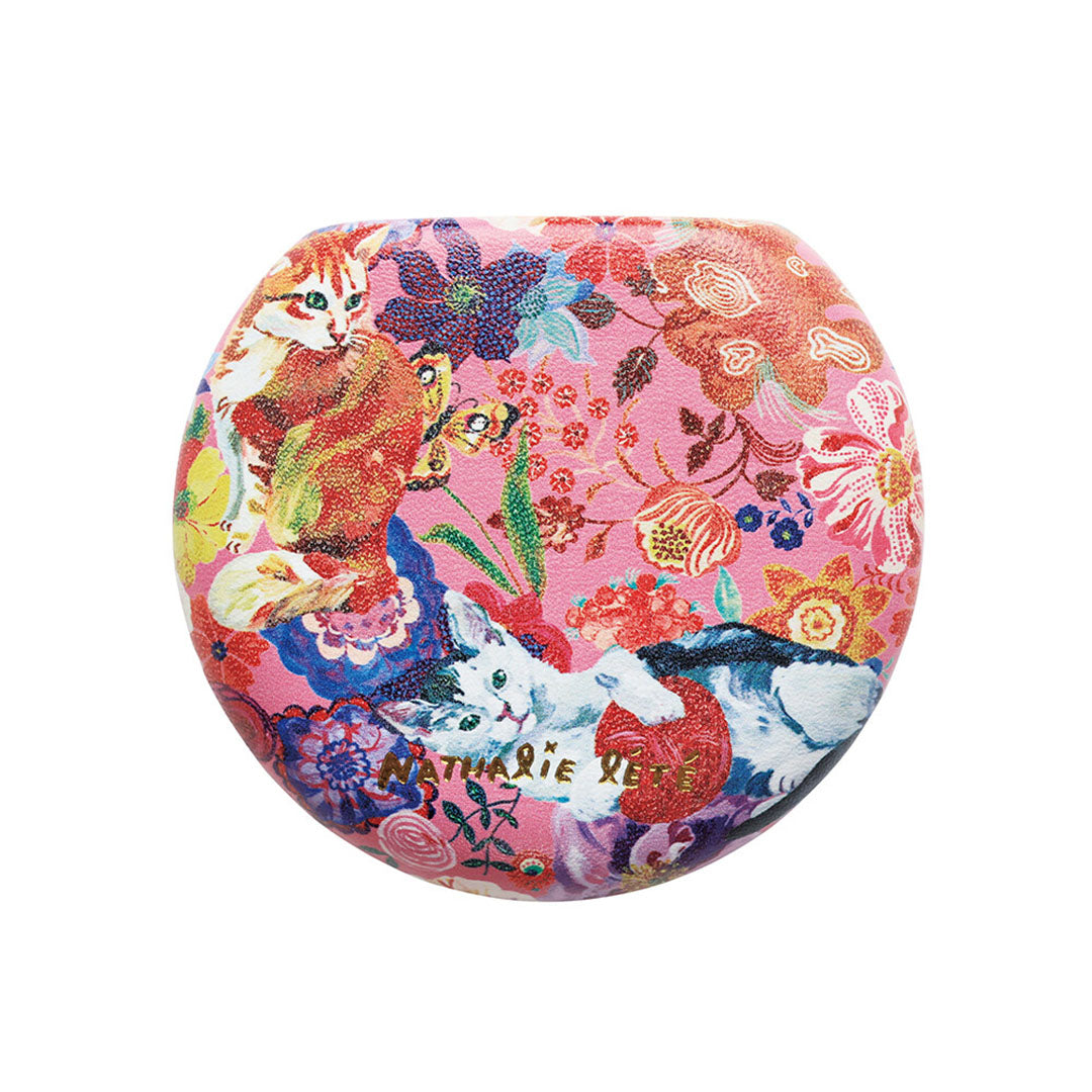 NEW Nathalie Lete Mirror Compact Case - Cats