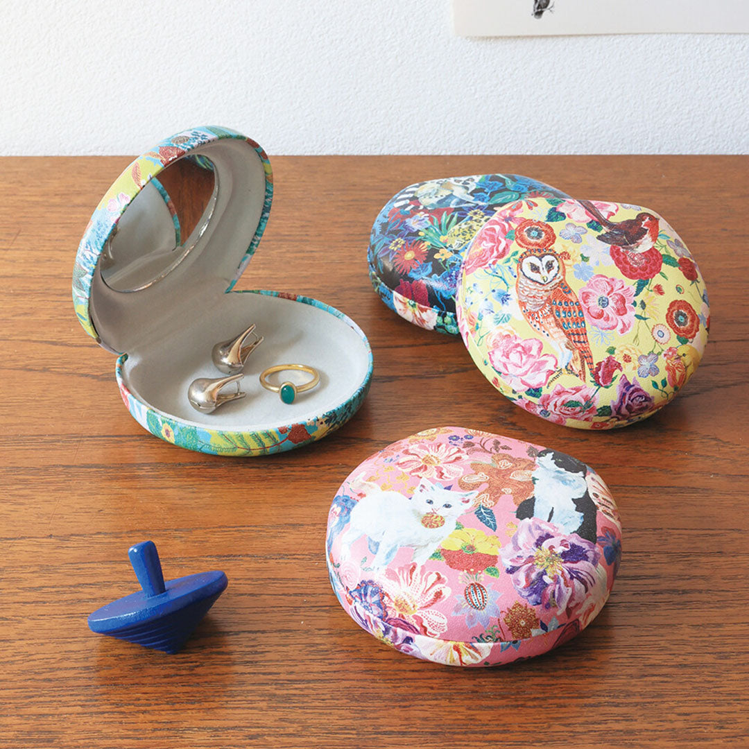 NEW Nathalie Lete Mirror Compact Case - Cats