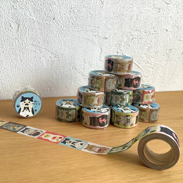 NEW Japanese Washi Tape Roll- Kittens