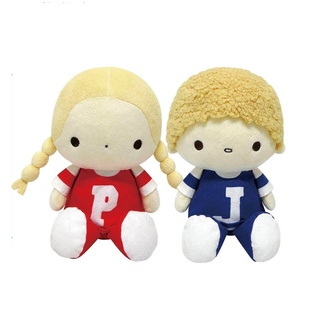 Patty & Jimmy Sanrio Characters Retro Plush Doll Pair