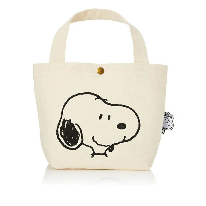 Peanuts Snoopy Canvas Tote - Snoopy Face