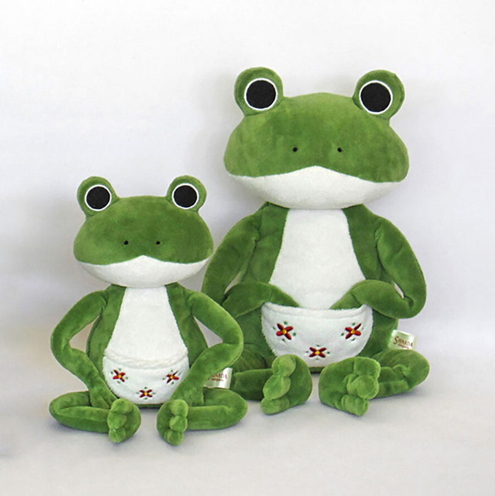 NEW Japanese Frog Plush Doll Pocket-Ket - Two Sizes Available!