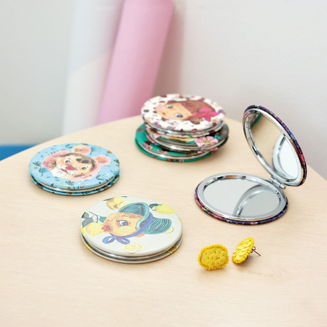 Nathalie Lete Pocket Mirror- Rabbit