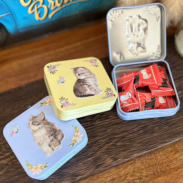 Kitten Mini Candy Treats Tin- Available in 2 colors!